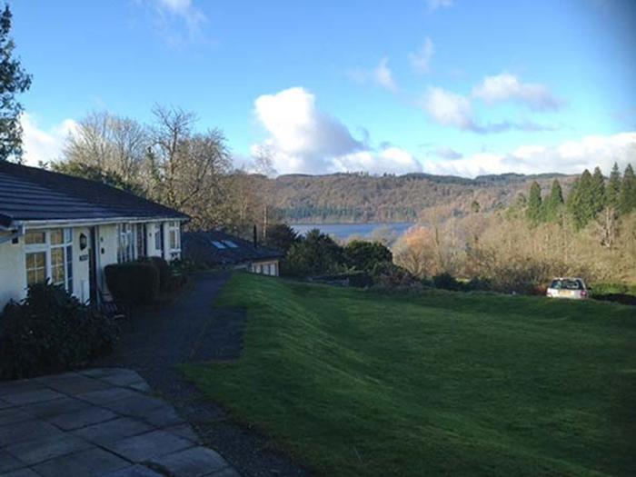 T'whit T'woo in Windermere, Cumbria. Two-bedroom bungalow in Lake District National Park. Near shops