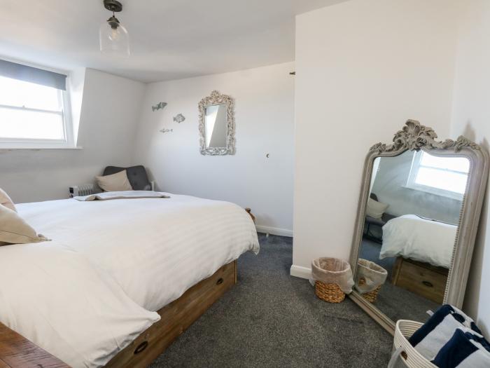 The Loft Weymouth, Weymouth, Dorset. Top-floor apartment with stunning sea views. Romantic. Coastal.