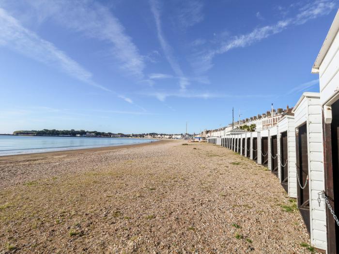 The Loft Weymouth, Weymouth, Dorset. Top-floor apartment with stunning sea views. Romantic. Coastal.