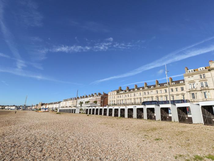 The Loft Weymouth, Weymouth, Dorset. Top-floor apartment with stunning sea views. Romantic. Coastal.