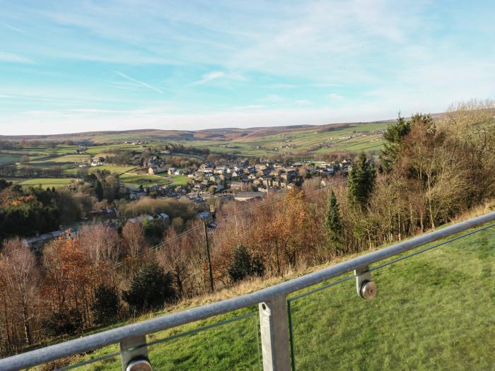 New Heights in Oxenhope, West Yorkshire. Two-bedroom home with stunning, rural views. Near amenities