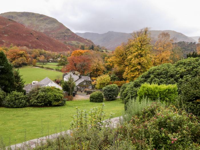 Grey Walls, Patterdale near Glenridding, Cumbria. In Lake District National Park. Woodburning stove.