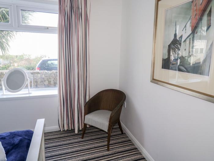 Waverley, Mevagissey, Cornwall. Dog-friendly, coastal bungalow near amenities, with a private garden