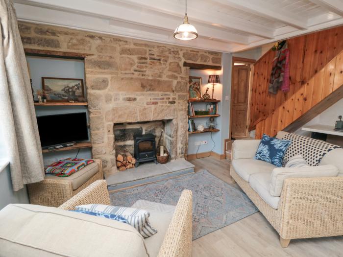 Rose Lea, Staithes, North Yorkshire. Fisherman's Cottage. 200 years old. Electric fire. Pet-friendly