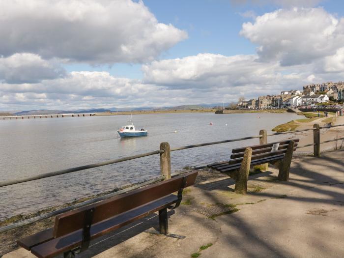 Time and Tide, Arnside, Cumbria. In Lake District National Park. Couples retreat. Pretty view. Beach