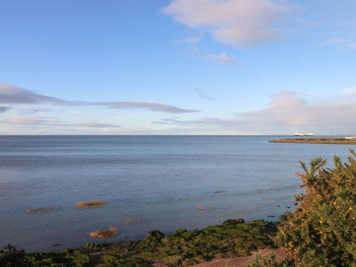 Olivia's Retreat on the Ocean Village Holiday Park, Heysham, Lancashire. Sea view. Off-road parking.