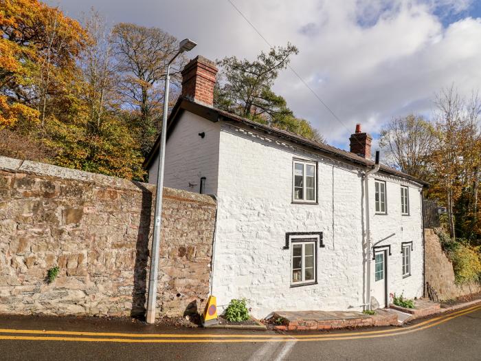 Wharf Cottage, in Llangollen, Denbighshire, North Wales. Close to amenities and River Dee. Grade-II