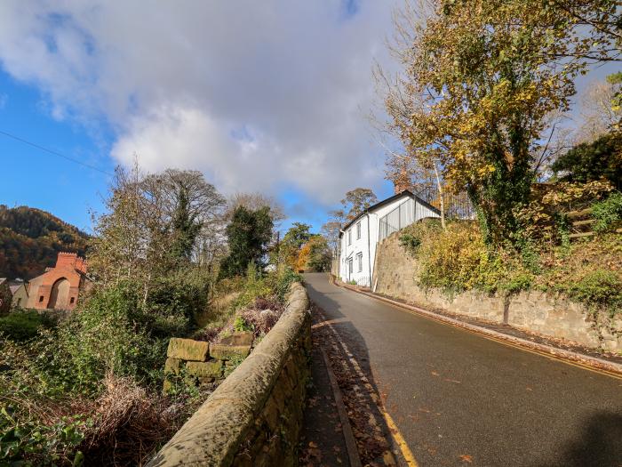 Wharf Cottage, in Llangollen, Denbighshire, North Wales. Close to amenities and River Dee. Grade-II