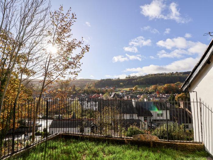 Wharf Cottage, in Llangollen, Denbighshire, North Wales. Close to amenities and River Dee. Grade-II