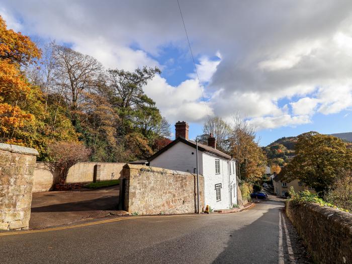 Wharf Cottage, in Llangollen, Denbighshire, North Wales. Close to amenities and River Dee. Grade-II