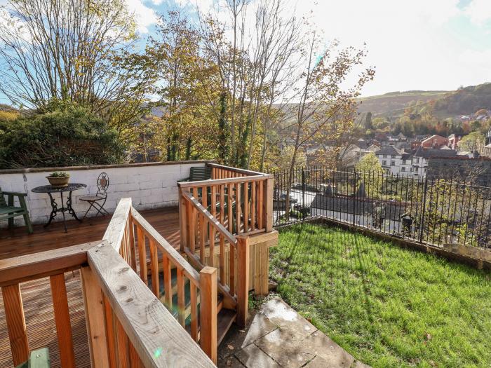 Wharf Cottage, in Llangollen, Denbighshire, North Wales. Close to amenities and River Dee. Grade-II