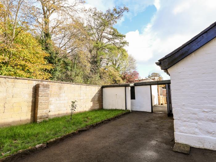 Wharf Cottage, in Llangollen, Denbighshire, North Wales. Close to amenities and River Dee. Grade-II