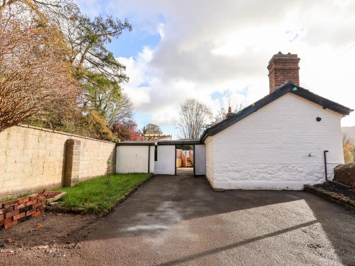 Wharf Cottage, in Llangollen, Denbighshire, North Wales. Close to amenities and River Dee. Grade-II