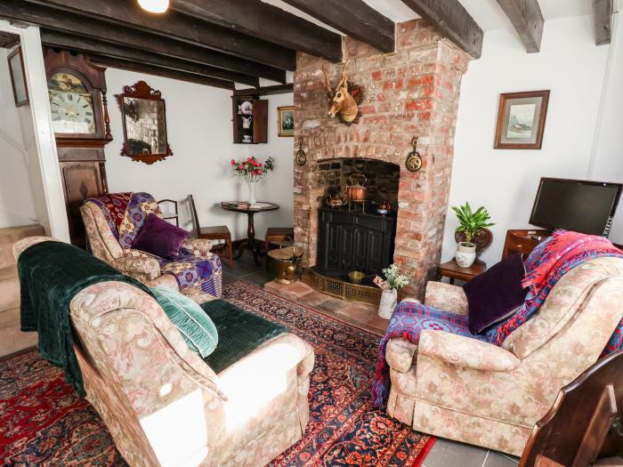 Wharf Cottage, in Llangollen, Denbighshire, North Wales. Close to amenities and River Dee. Grade-II