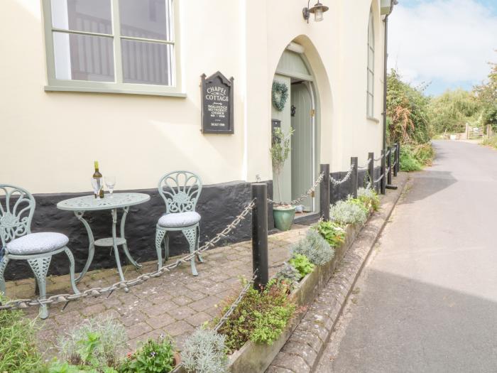 Chapel Cottage, in Smallridge near Axminster, Devon. In an AONB. Close to pub. Off-road parking x 2.