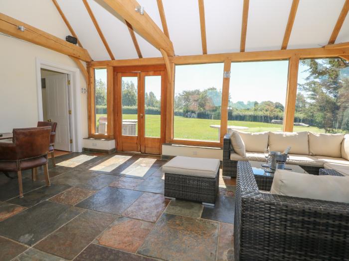 Groomes Country House near Farnham, Surrey. Six-bedroom, Grade II listed home with games room. Pets.