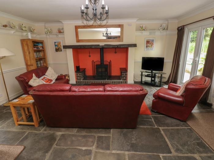 The Cow's Cupboard, Carmarthen, Carmarthenshire. Two-bedroom cottage with pretty garden. Near pub