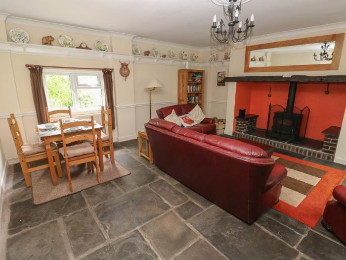 The Cow's Cupboard, Carmarthen, Carmarthenshire. Two-bedroom cottage with pretty garden. Near pub