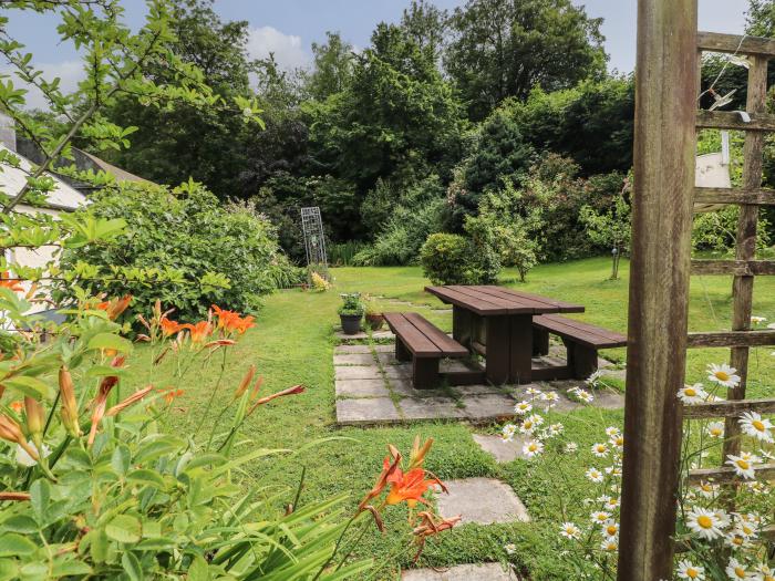 The Cow's Cupboard, Carmarthen, Carmarthenshire. Two-bedroom cottage with pretty garden. Near pub