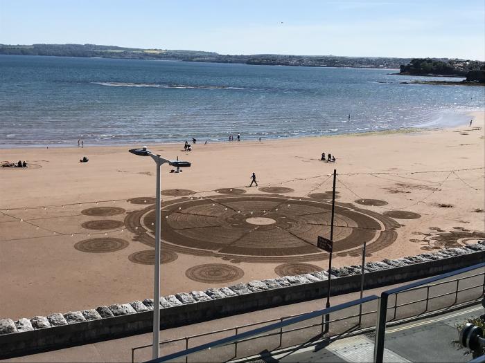 Bay View, Abbey Sands, Torquay, Devon. Beachfront. Sea view. Near National Park. Close to amenities.