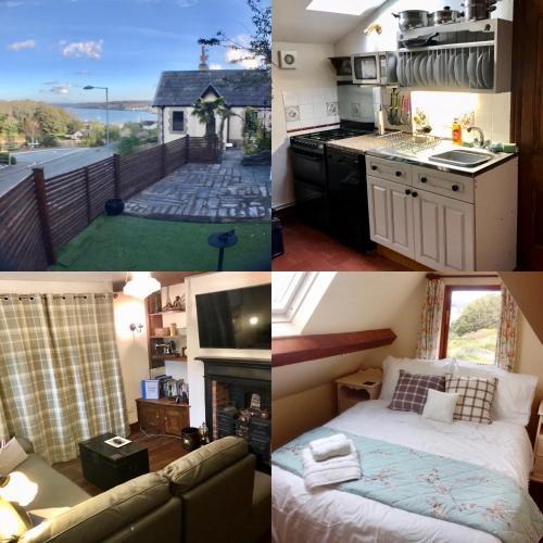 Crossing Cottage, Menai water views every window, Y Felinheli, Gwynedd