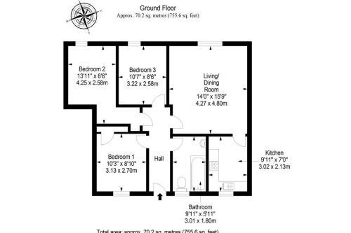 Bobby Jones Apartment * Ground Floor * Free Parking