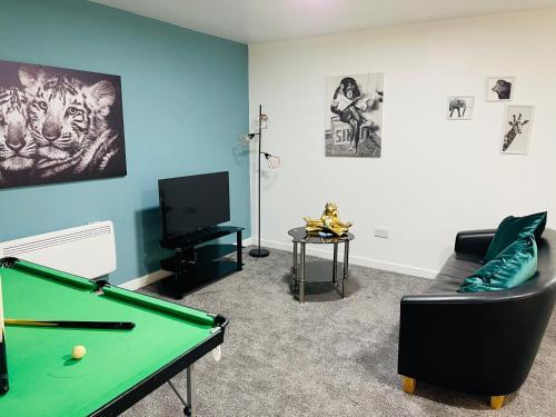 Stunning 1 Bed City Centre Apartment with Pool Table, Nottingham, Nottinghamshire