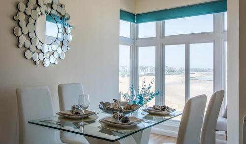 Beachfront sea-view apartments, peaceful & tranquil coastal escape, central location, 1 minute to the beach, uninterrupted sunset views, managed by Buoy and Oyster