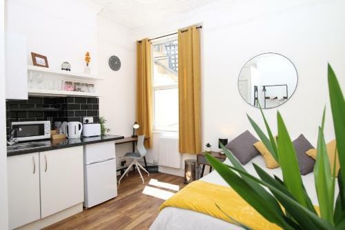 Cardiff Studio - Fast wifi & free public parking, Cardiff, Glamorganshire