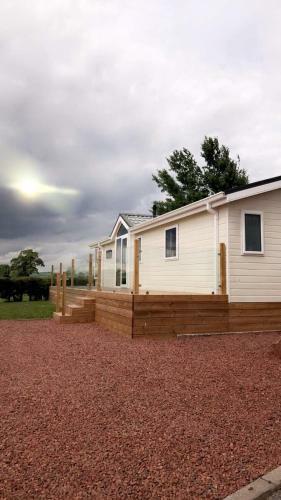 Hesket caravan park, High Hesket, Cumbria