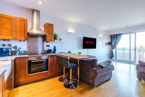 A-K Apartments - Manchester Top Floor 2 Bedroom Apartment, Manchester, Greater Manchester