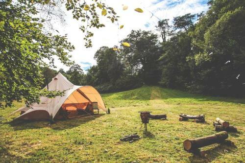 Luxury Secluded Camping in the Brecon Beacons, Crickhowell, Powys