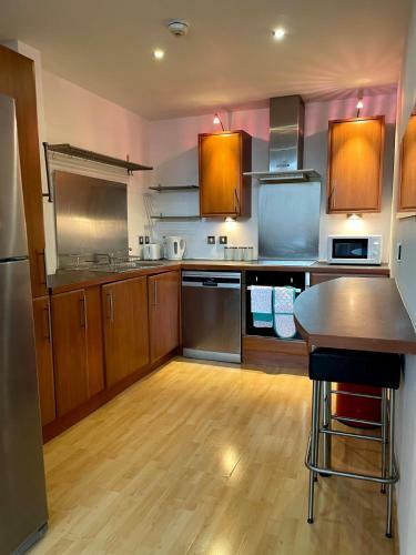 Contemporary 2 Bedroom Flat in Glasgow City Centre